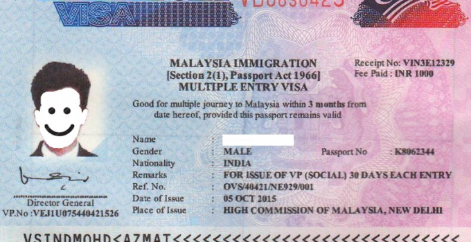 Malaysia Transit Visa – Application And Documentation